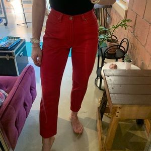 Red Jeans